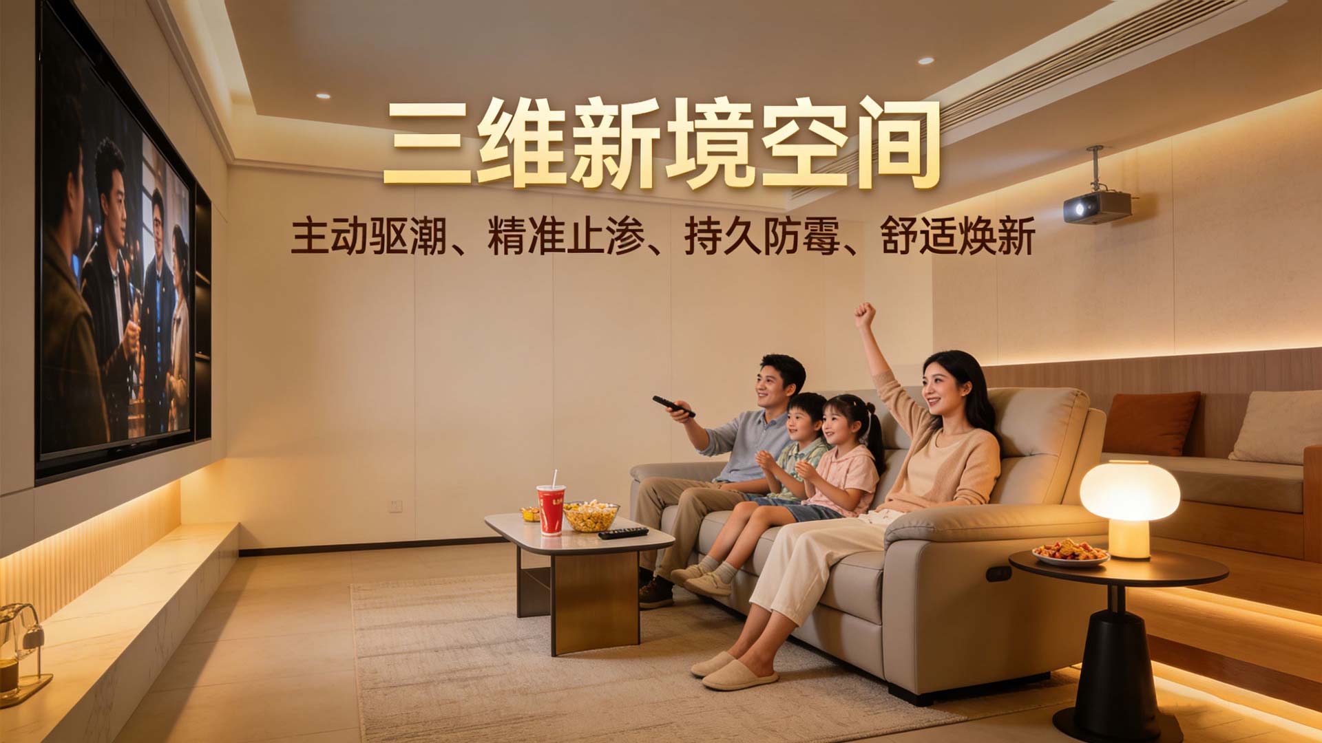 立威三维新境空间 | 上海高端住宅地下室防水防潮防霉 - 立威防潮官网